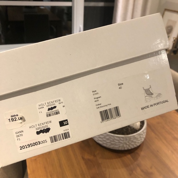 GANNI City recycled rubber Chelsea boots size 40 NIB - Picture 6 of 10